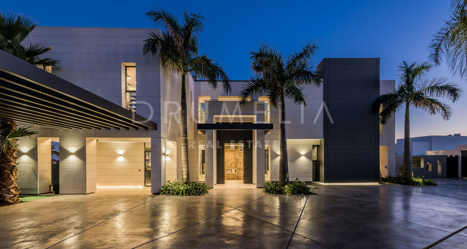 Enastående ny modern lyxvilla, Golden Mile, Marbella