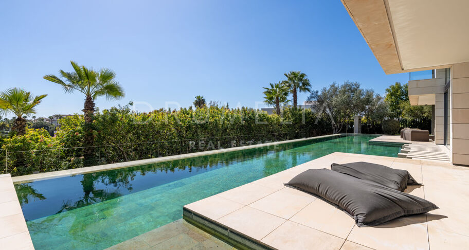 Enastående ny modern lyxvilla, Golden Mile, Marbella