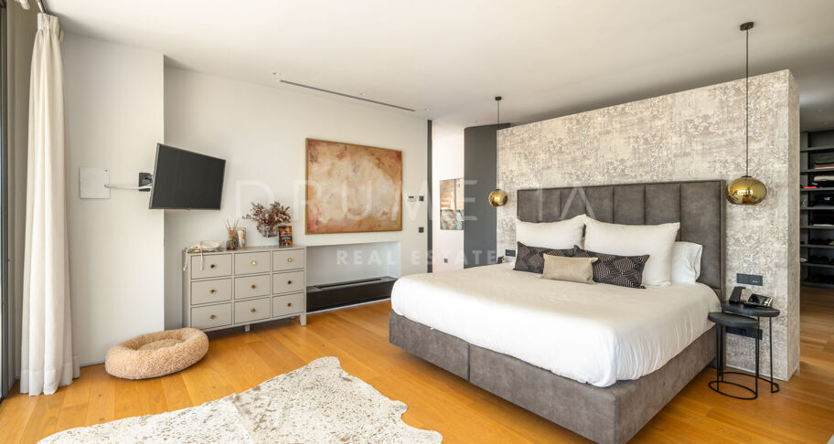 Enastående ny modern lyxvilla, Golden Mile, Marbella