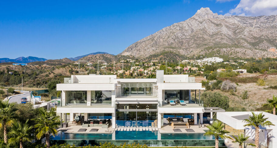Enastående ny modern lyxvilla, Golden Mile, Marbella