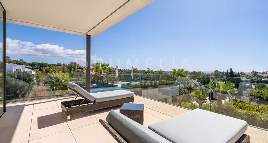 Enastående ny modern lyxvilla, Golden Mile, Marbella