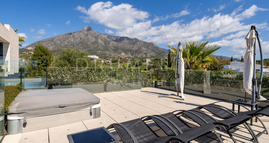Enastående ny modern lyxvilla, Golden Mile, Marbella