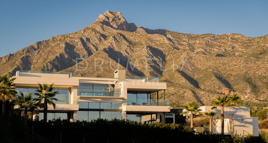 Enastående ny modern lyxvilla, Golden Mile, Marbella
