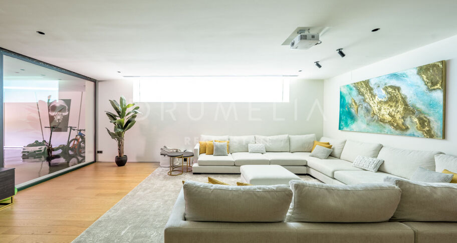 Enastående ny modern lyxvilla, Golden Mile, Marbella
