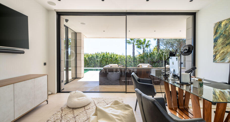 Enastående ny modern lyxvilla, Golden Mile, Marbella