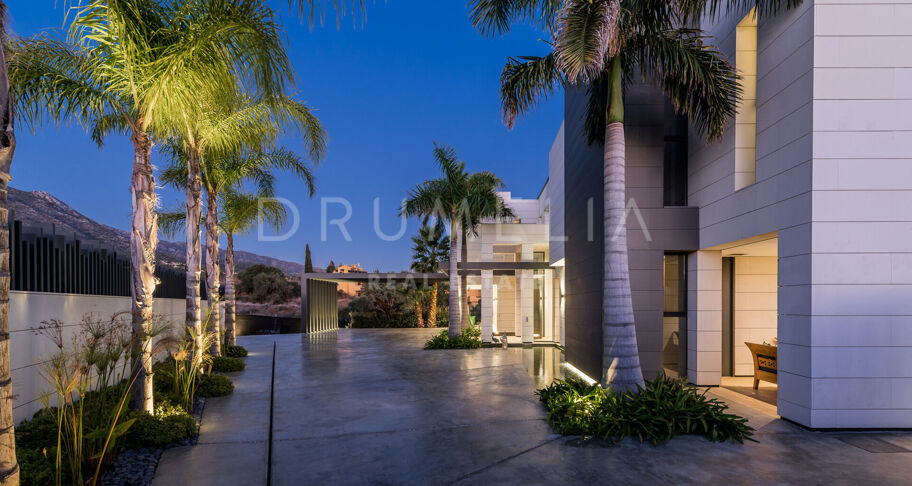 Enastående ny modern lyxvilla, Golden Mile, Marbella
