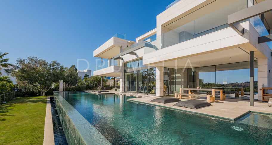 Enastående ny modern lyxvilla, Golden Mile, Marbella