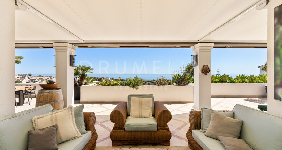 Duplex Penthouse med Havutsikt i Monte Paraiso, Marbella Golden Mile