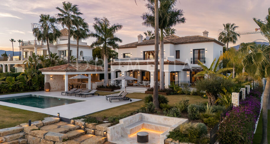 Renovated villa with panoramic views in Los Flamingos, Benahavís