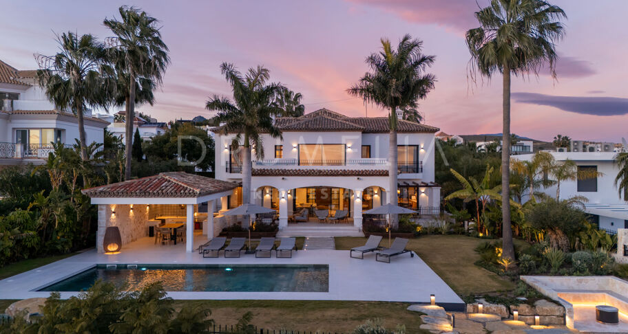Renovated villa with panoramic views in Los Flamingos, Benahavís