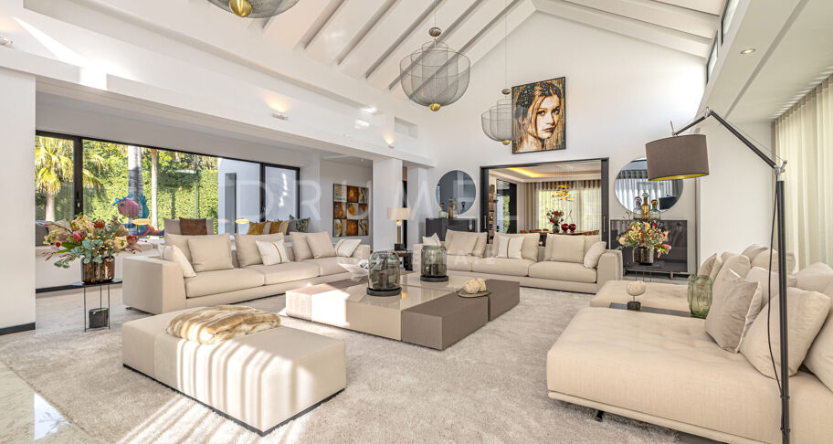 Contemporary villa for sale in Guadalmina Baja, San Pedro
