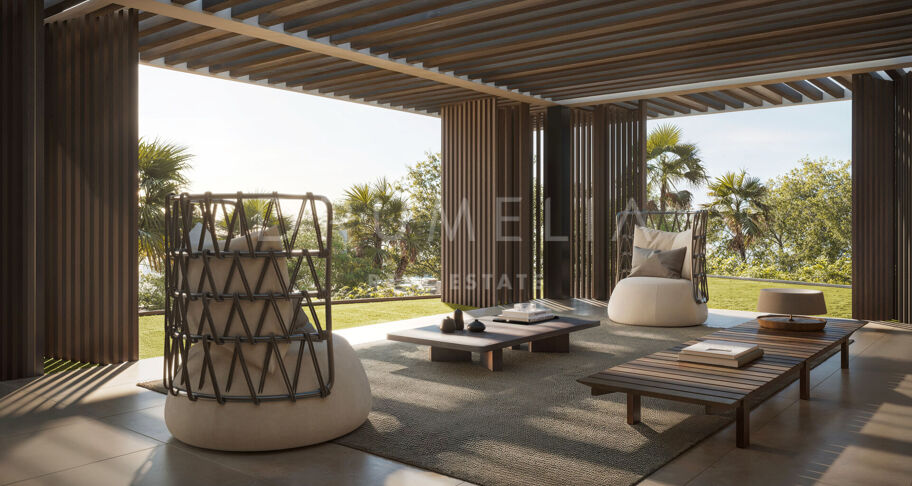 Moderne Luxusvilla mit Meerblick in La Cerquilla, Nueva Andalucía