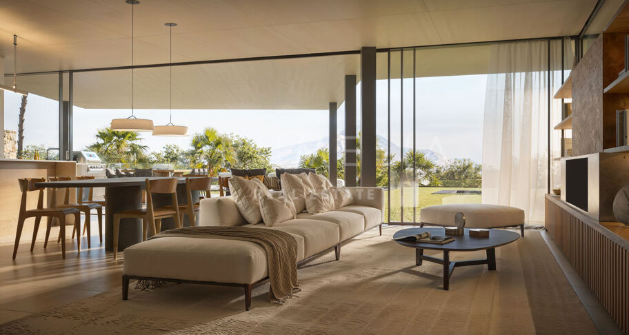 Moderne Luxusvilla mit Meerblick in La Cerquilla, Nueva Andalucía