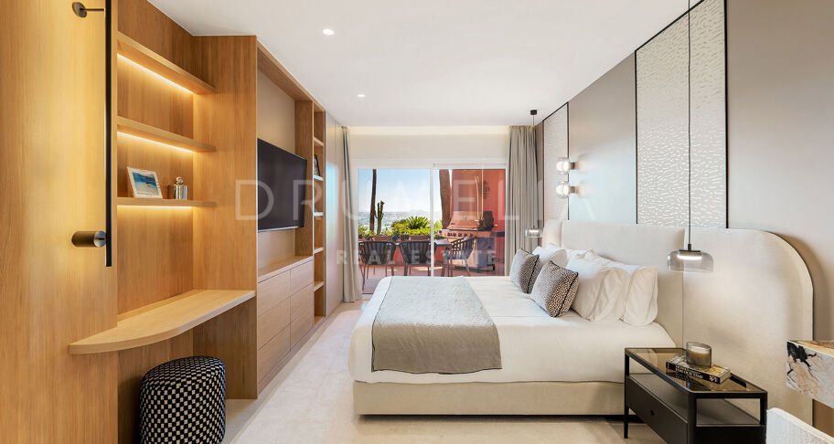 Gerenoveerd appartement aan het strand met directe toegang tot het strand in Cabo Bermejo
