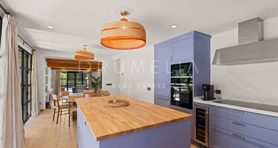 Villa 4 chambres avec piscine et vue sur la montagne en location longue duree a Nagueles, Golden Mile