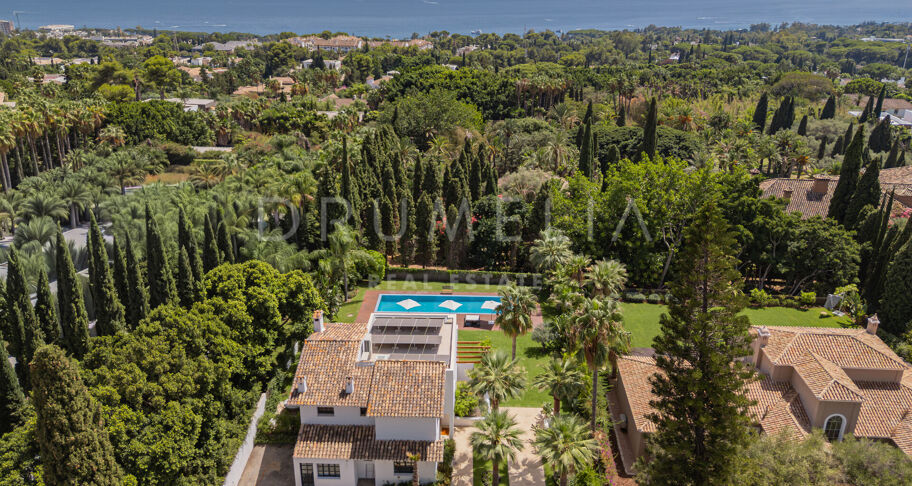 Villa 4 chambres avec piscine et vue sur la montagne en location longue duree a Nagueles, Golden Mile