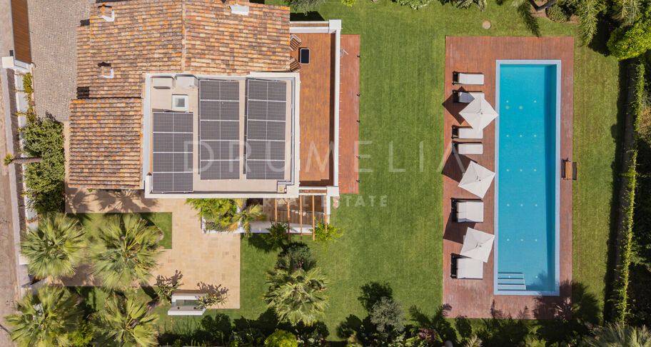 Villa 4 chambres avec piscine et vue sur la montagne en location longue duree a Nagueles, Golden Mile
