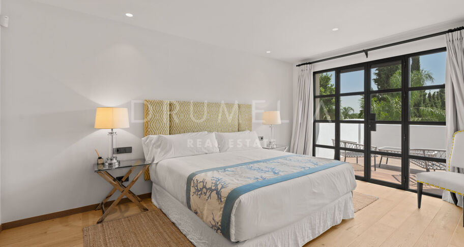 Villa 4 chambres avec piscine et vue sur la montagne en location longue duree a Nagueles, Golden Mile