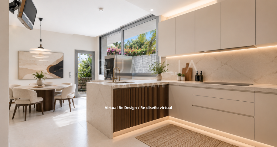 Résidence d’angle avec piscine privée et vues partielles sur la mer