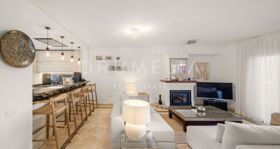 Rekkehus i Marbella Golden Mile, nær stranden