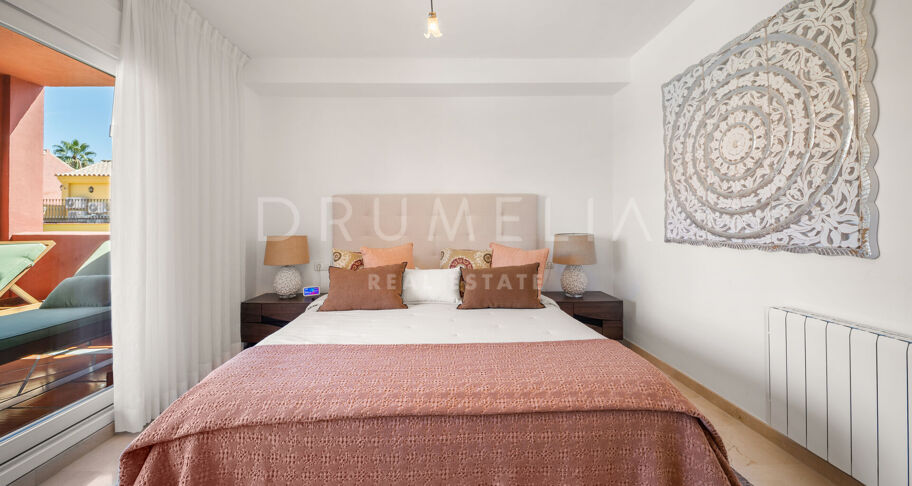 Rekkehus i Marbella Golden Mile, nær stranden
