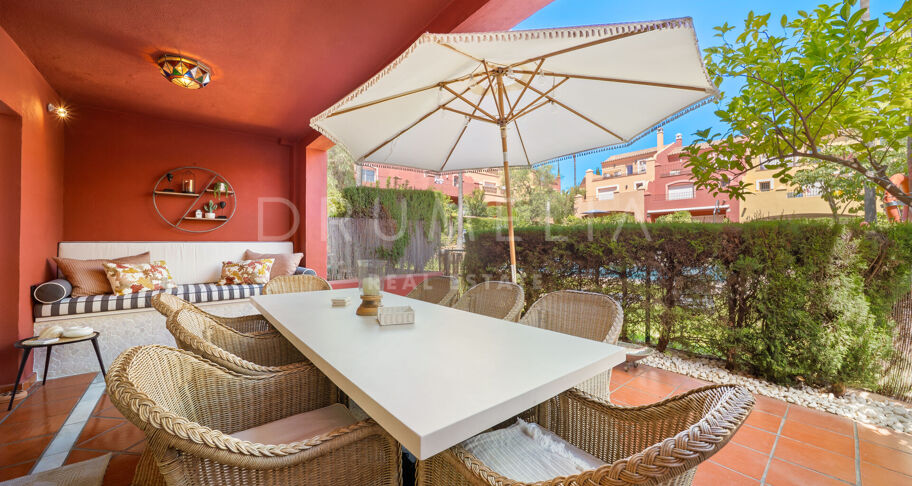 Rekkehus i Marbella Golden Mile, nær stranden