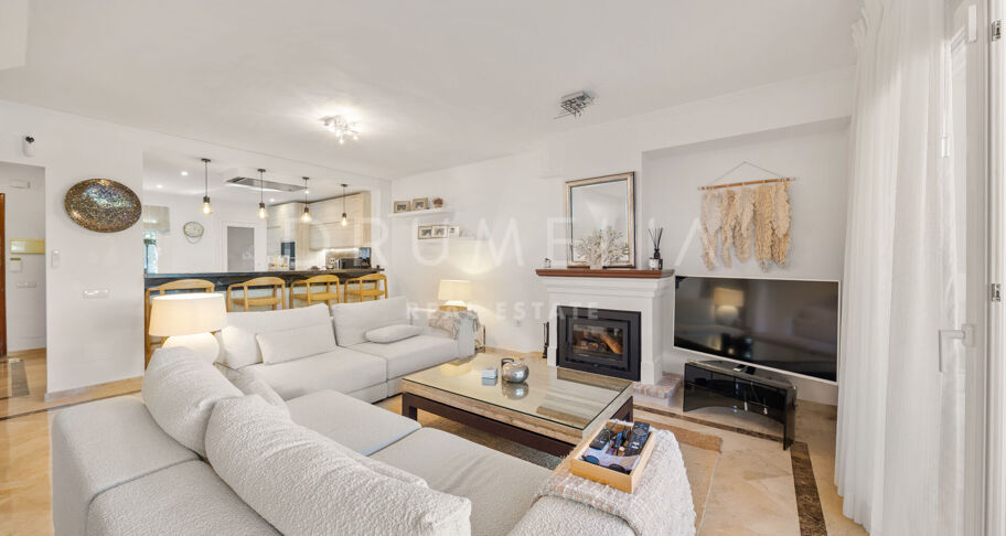 Rekkehus i Marbella Golden Mile, nær stranden