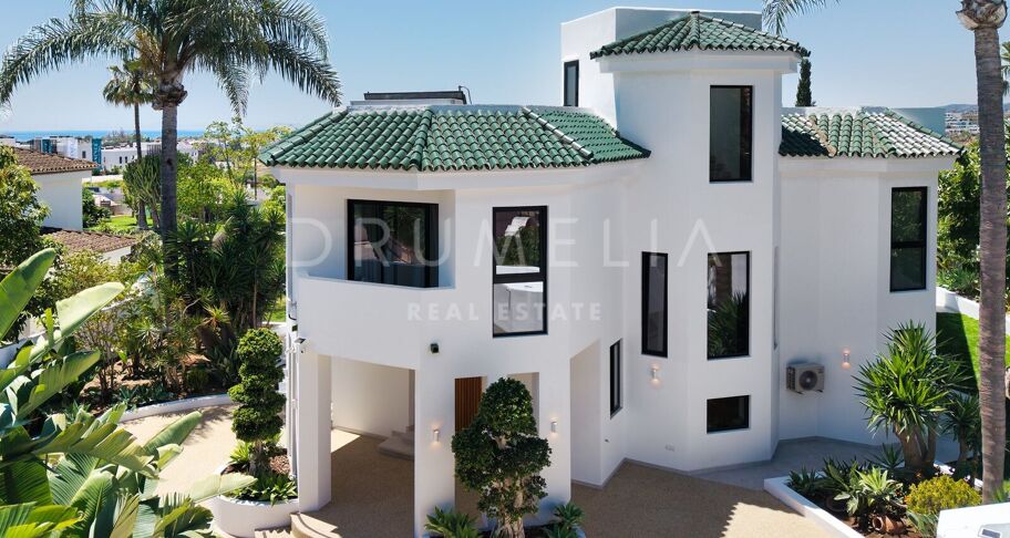 Nowa willa z sześcioma sypialniami w Bel Air, Estepona East