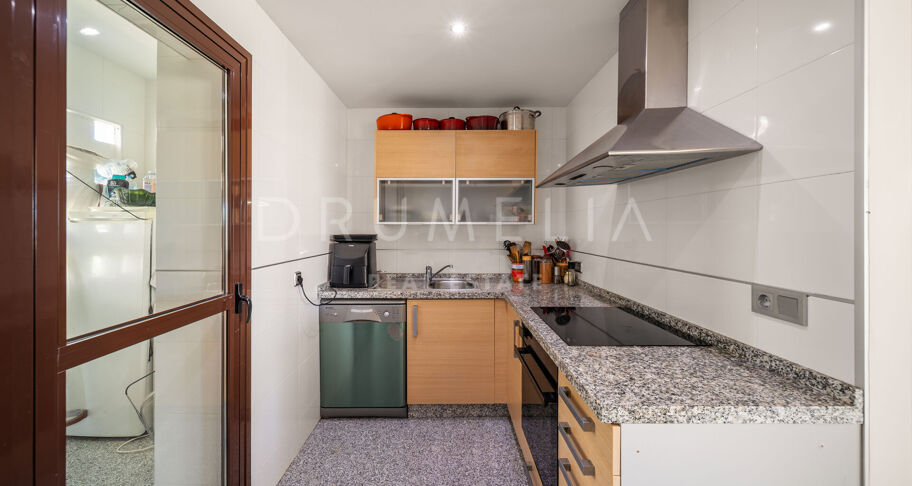 Penthouse mit Panoramablick auf das Meer in Casares