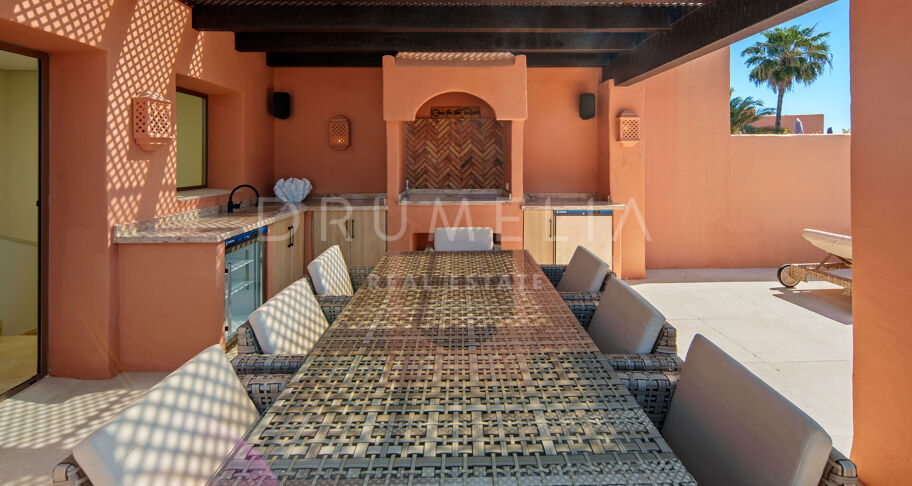 Duplex-Penthouse mit Meerblick in La Morera, Marbella East