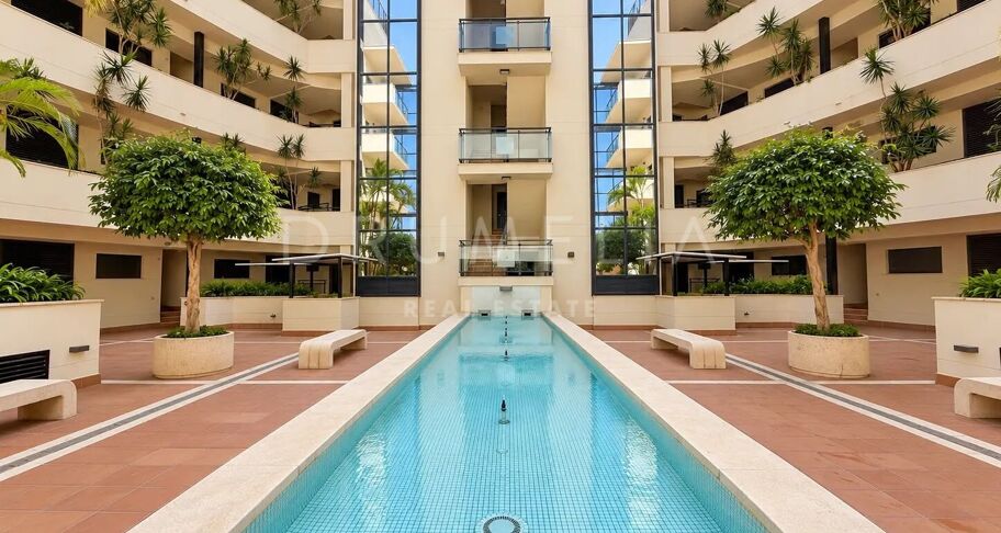 Apartamento con amplia terraza en Cosmo Beach