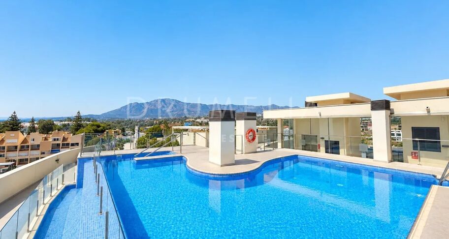 Apartamento con amplia terraza en Cosmo Beach