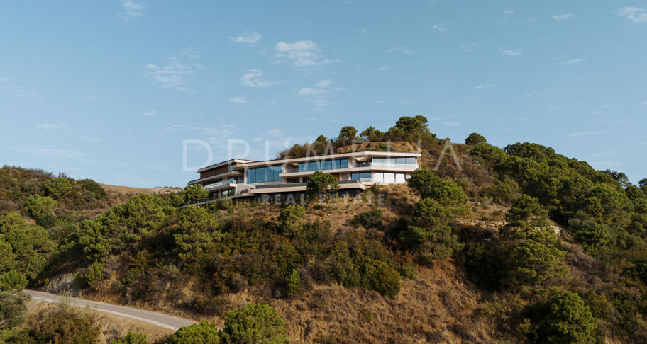 Casa Cuiabá - New eco-friendly modern luxury villa with panoramic sea views in fabulous Monte Mayor, Benahavis