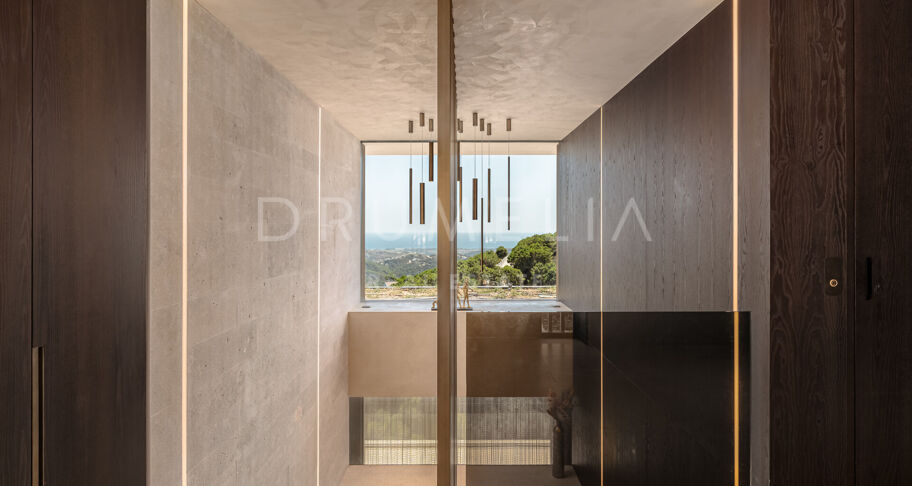 Casa Cuiabá - New eco-friendly modern luxury villa with panoramic sea views in fabulous Monte Mayor, Benahavis