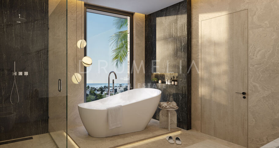 Вне плана: 4-Bed Luxury Villa in Bel-Air, Estepona - панорамные виды на море, частный бассейн и зрелый сад