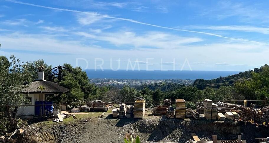 Impresionante villa moderna de nueva construcción con vistas al mar en La Zagaleta, Benahavís