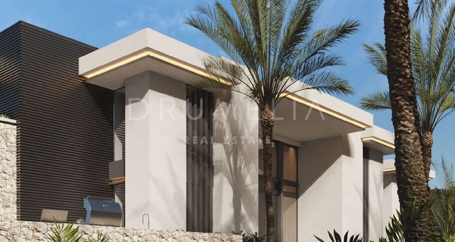 Impresionante villa moderna de nueva construcción con vistas al mar en La Zagaleta, Benahavís