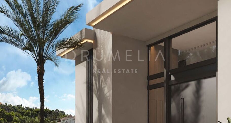 Impresionante villa moderna de nueva construcción con vistas al mar en La Zagaleta, Benahavís