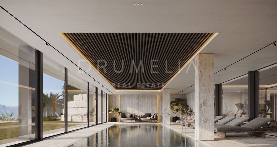 Impresionante villa moderna de nueva construcción con vistas al mar en La Zagaleta, Benahavís