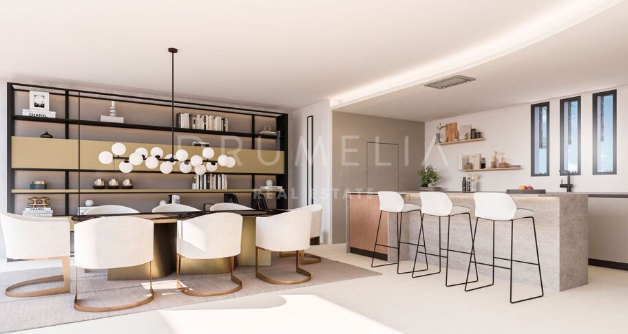 Hedendaagse kustluxe aan de Golden Mile van Marbella