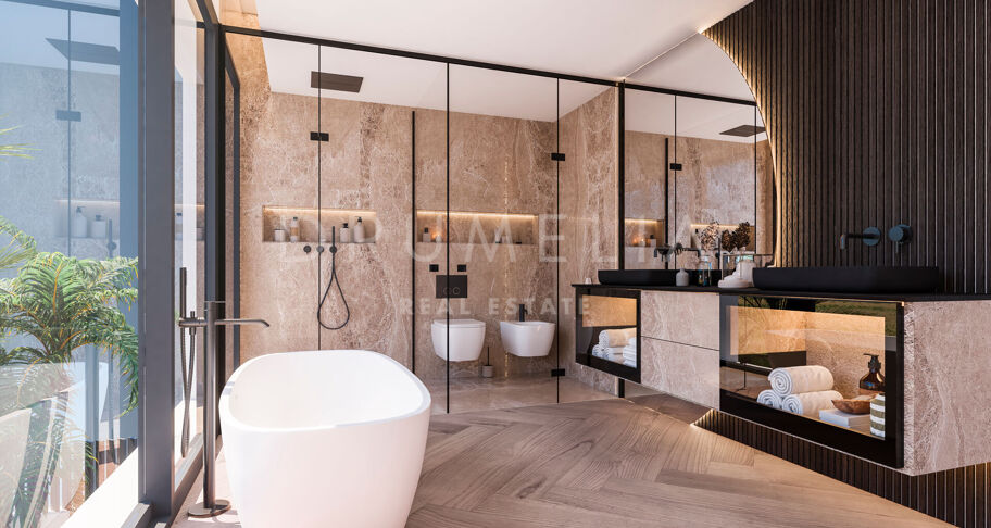 Hedendaagse kustluxe aan de Golden Mile van Marbella
