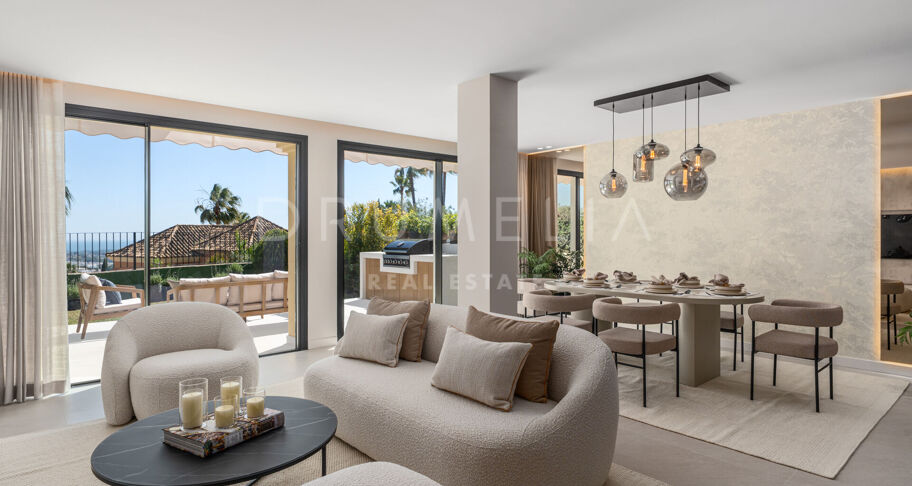 Adosado Renovado con Vistas al Mar en La Quinta Hills