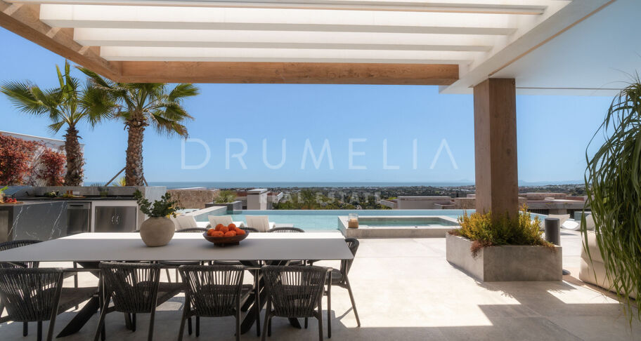 Panoramautsikt og Privat Spa i Eksklusiv Villa i La Quinta