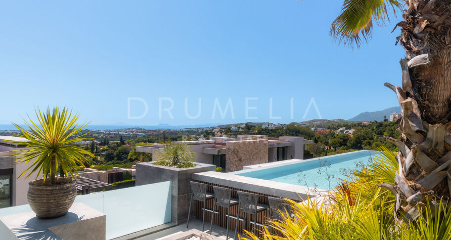 Panoramautsikt og Privat Spa i Eksklusiv Villa i La Quinta
