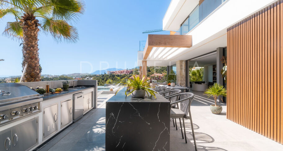 Panoramautsikt og Privat Spa i Eksklusiv Villa i La Quinta