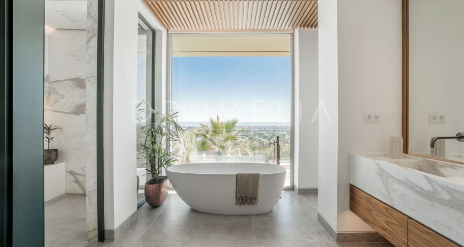 Panoramautsikt og Privat Spa i Eksklusiv Villa i La Quinta