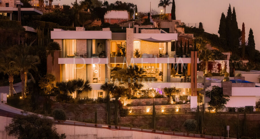 Panoramautsikt og Privat Spa i Eksklusiv Villa i La Quinta
