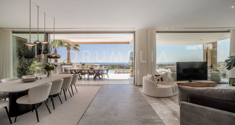 Panoramautsikt og Privat Spa i Eksklusiv Villa i La Quinta