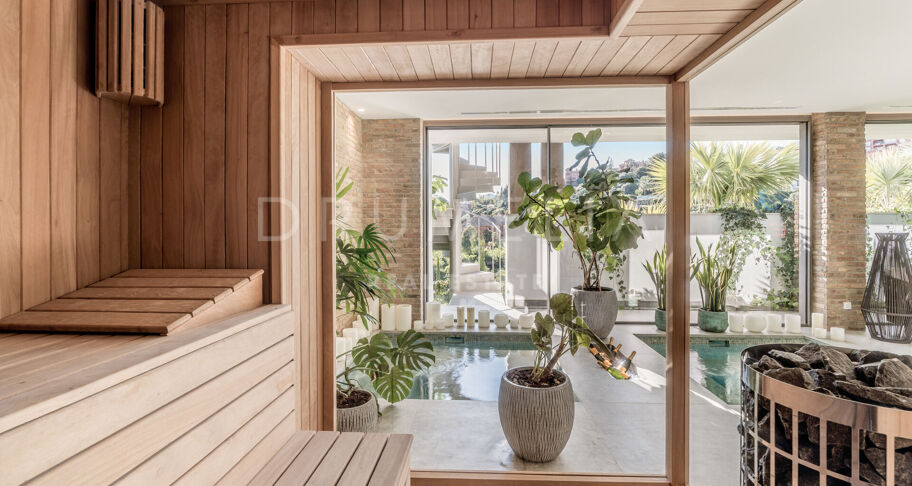 Panoramautsikt og Privat Spa i Eksklusiv Villa i La Quinta