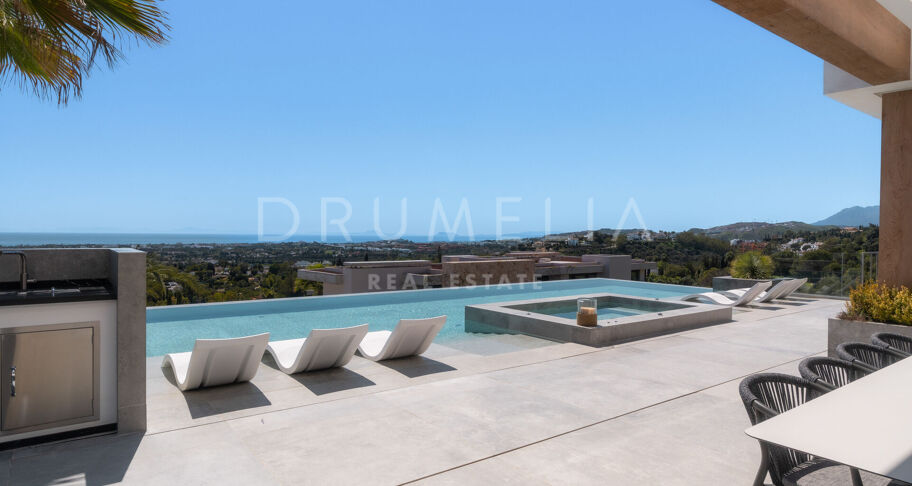 Panoramautsikt og Privat Spa i Eksklusiv Villa i La Quinta